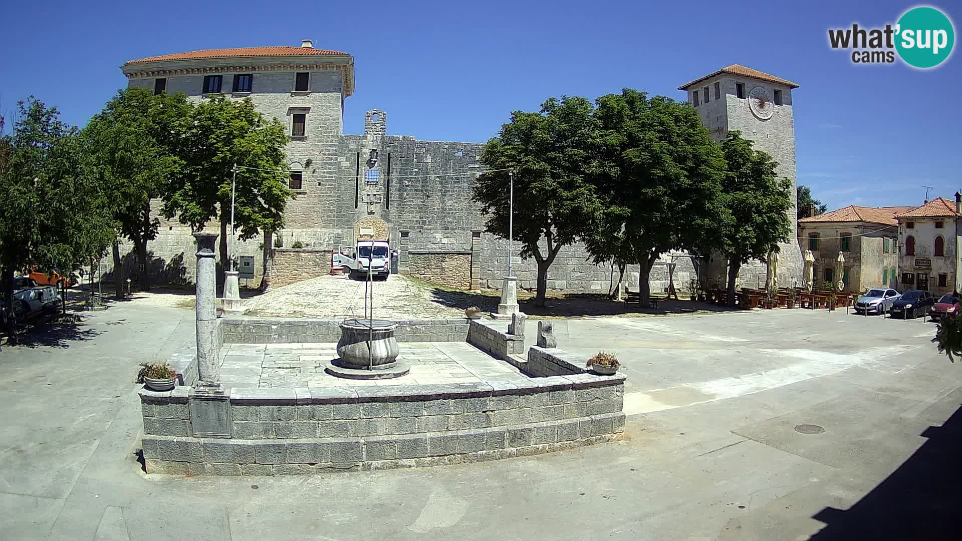 Web kamera Svetvinčenat – Dvorac i zdenac – Istra – Hrvatska