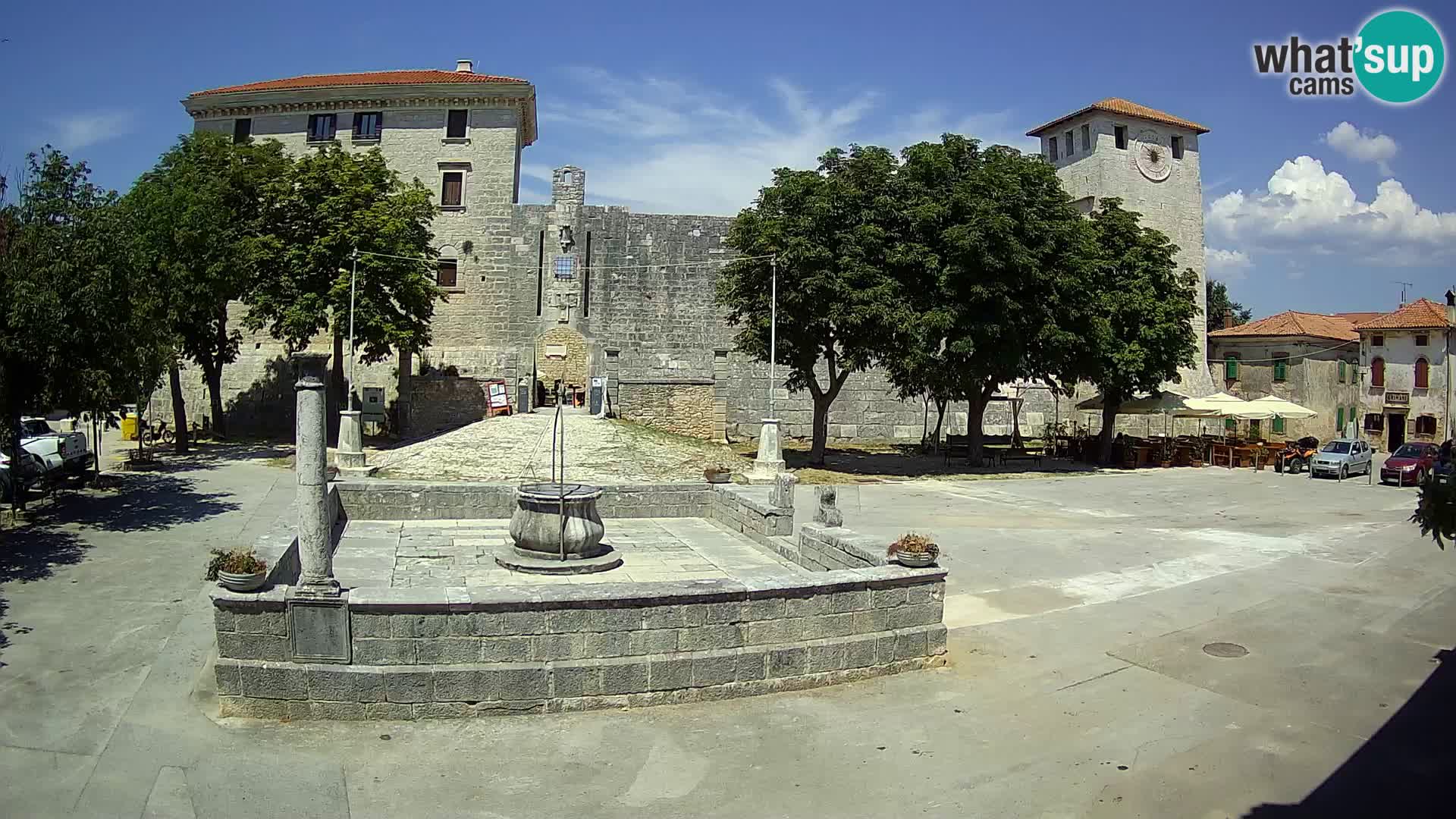 Webcam Svetvinčenat – the Castle and well – Istria – Croatia