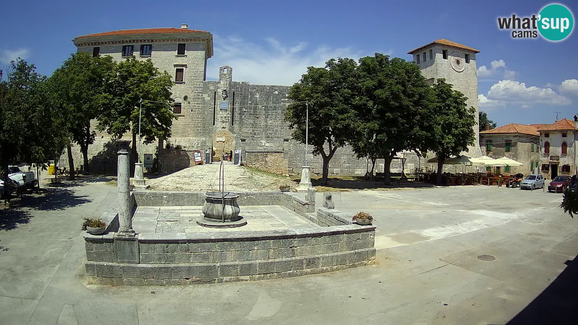 Webcam Svetvinčenat – the Castle and well – Istria – Croatia