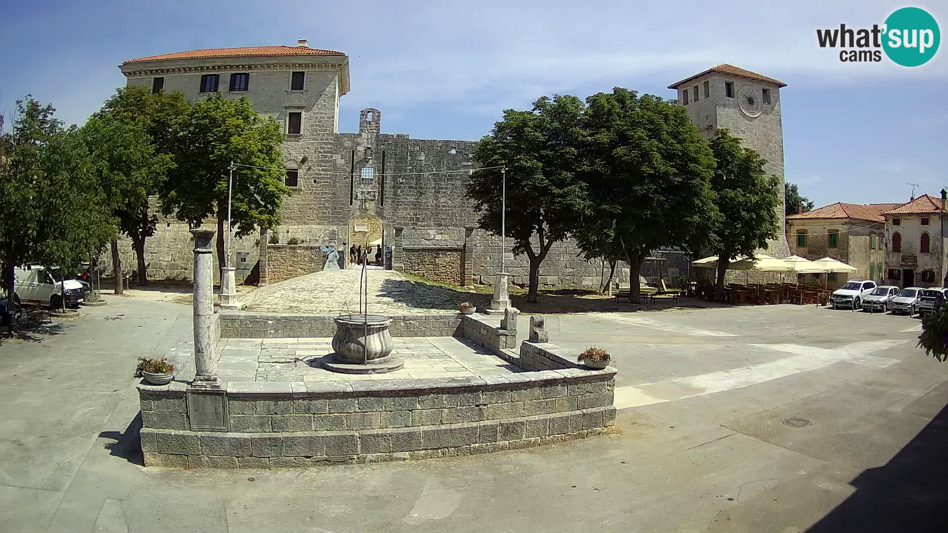 Web kamera Svetvinčenat – Dvorac i zdenac – Istra – Hrvatska