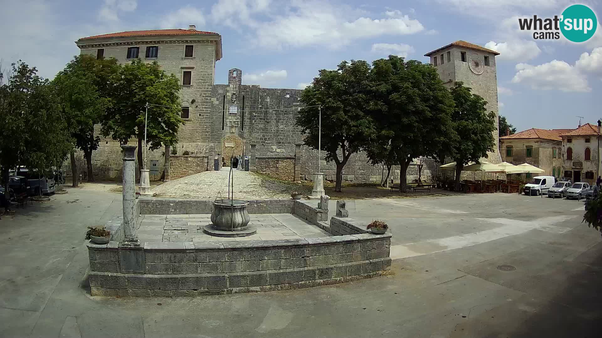 Web kamera Svetvinčenat – Dvorac i zdenac – Istra – Hrvatska
