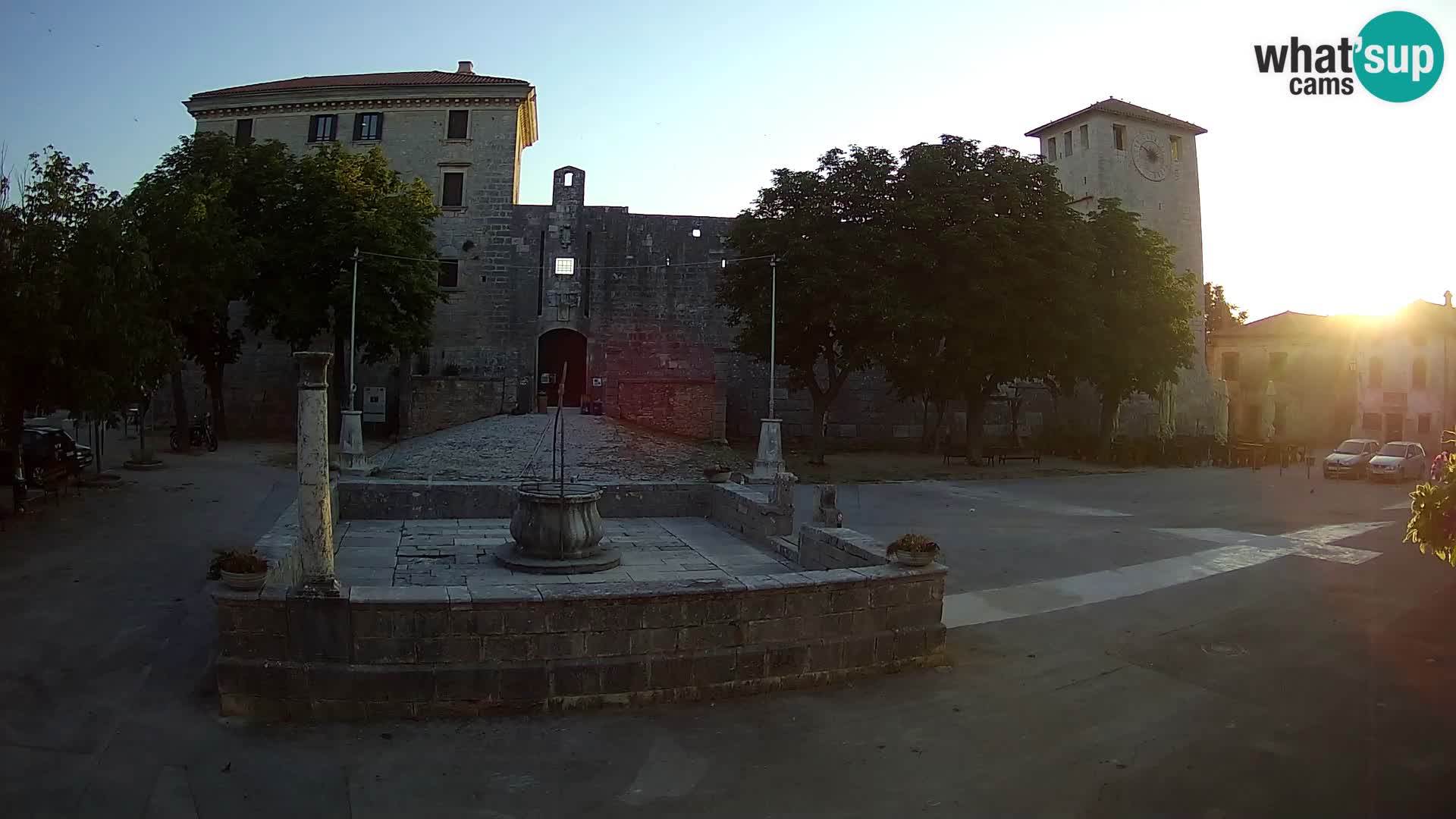 Web kamera Svetvinčenat – Dvorac i zdenac – Istra – Hrvatska