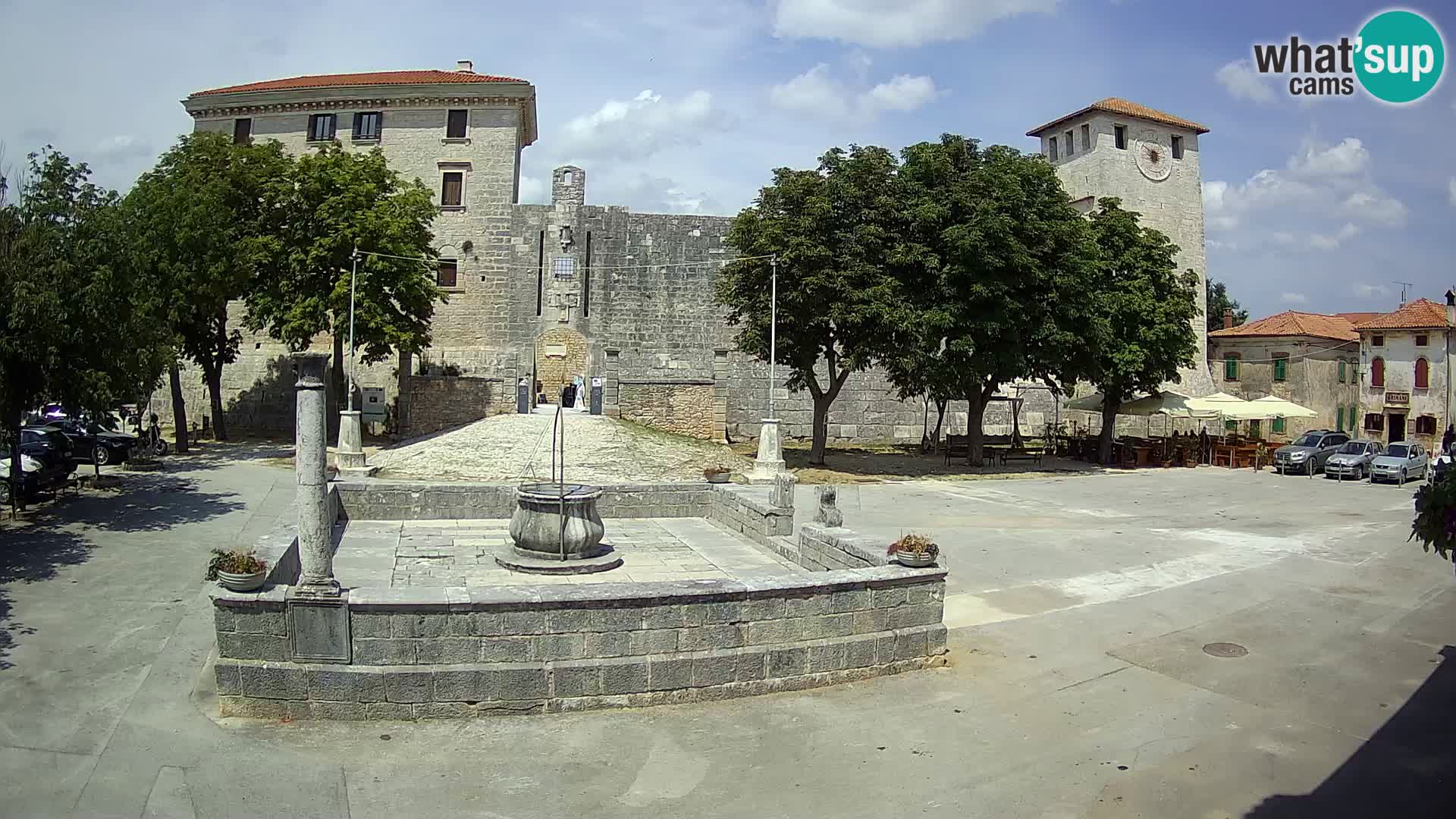Web kamera Svetvinčenat – Dvorac i zdenac – Istra – Hrvatska