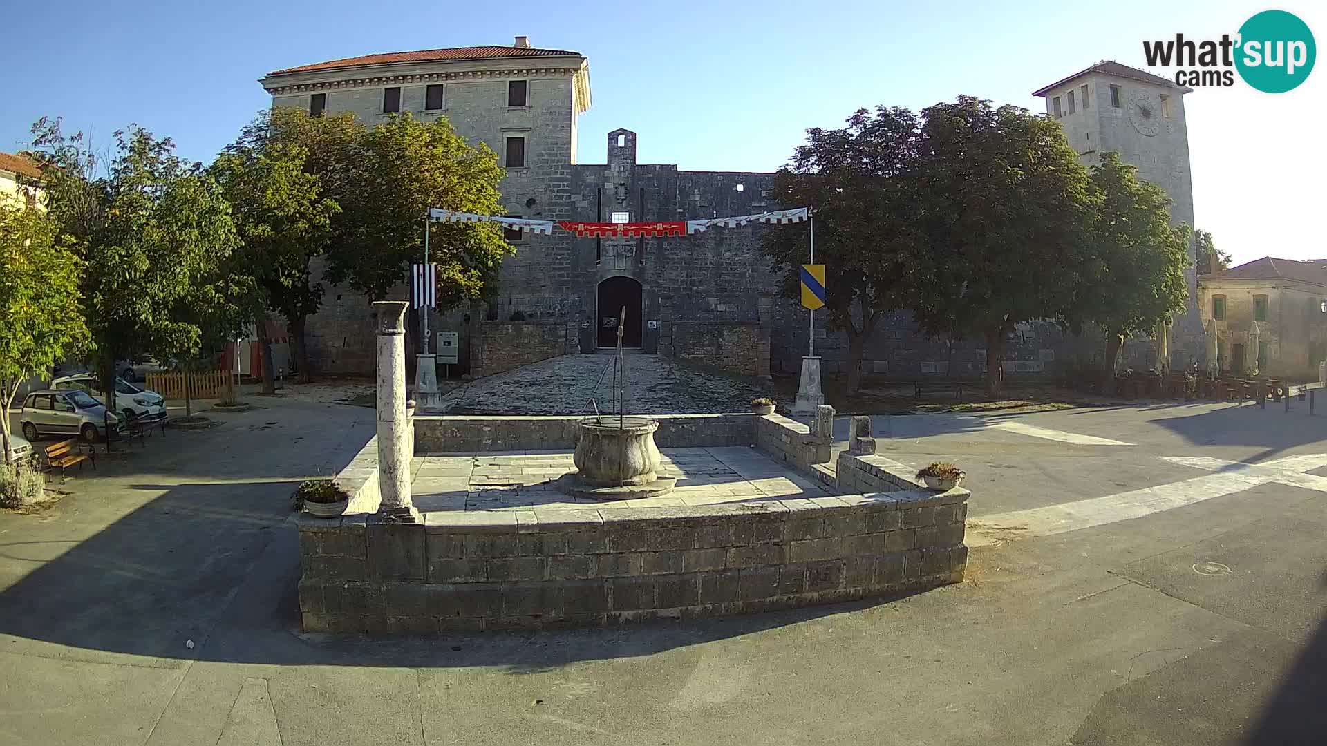 Webcam Svetvinčenat – the Castle and well – Istria – Croatia