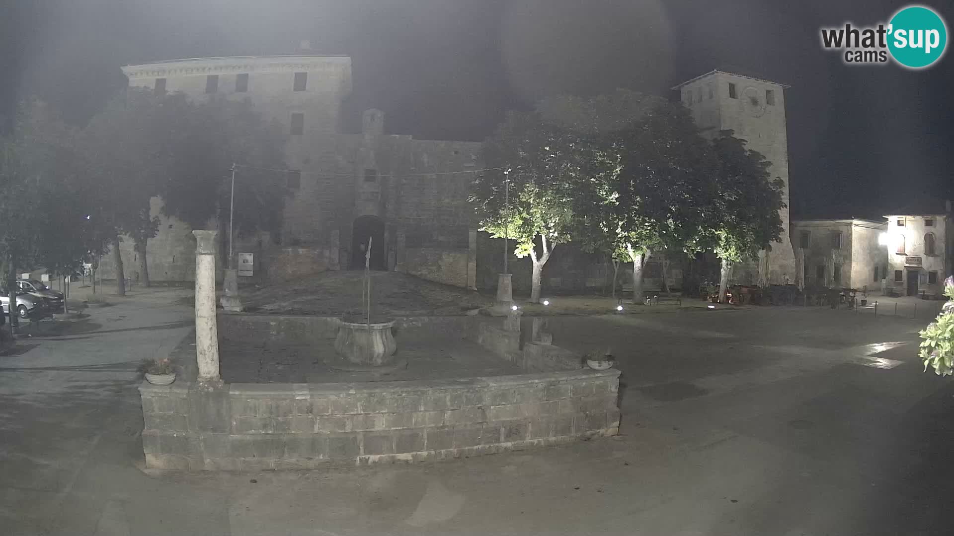 Webcam Svetvinčenat – the Castle and well – Istria – Croatia