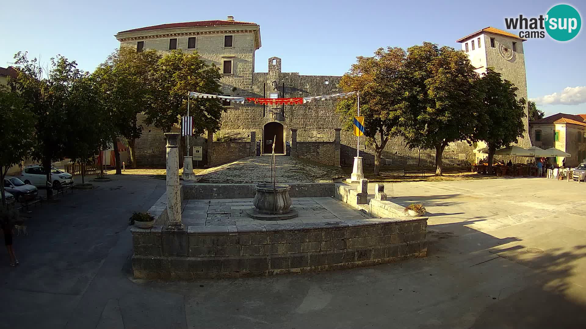 Webcam Svetvinčenat – the Castle and well – Istria – Croatia