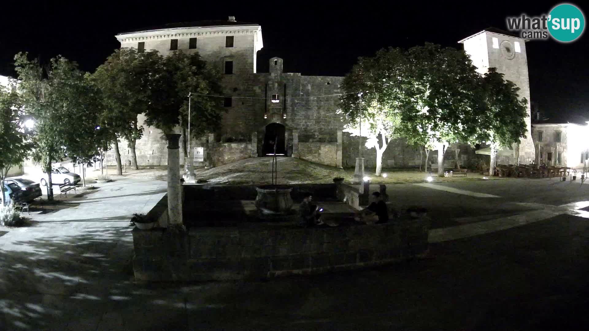 Webcam Svetvinčenat (Sanvincenti) – il castello e il pozzo – Istria – Croazia