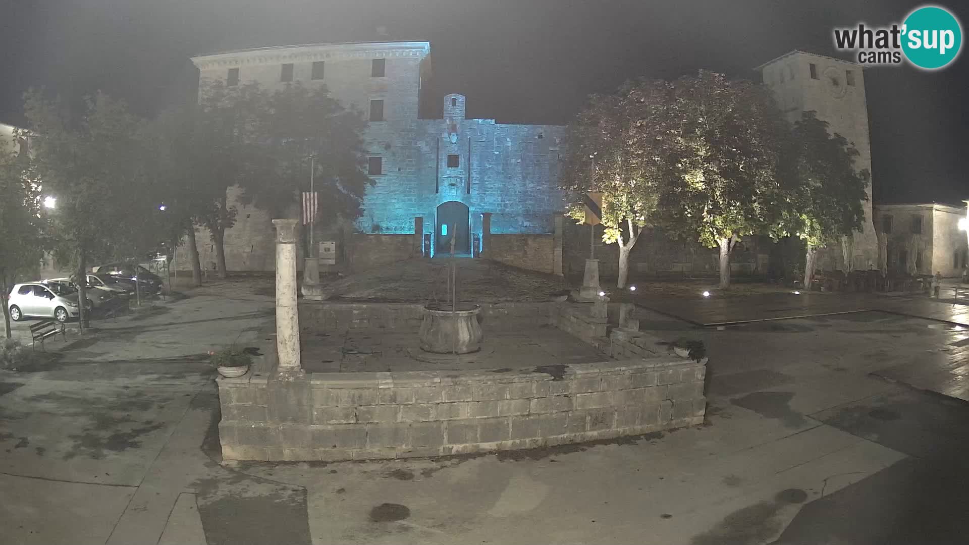 Webcam Svetvinčenat – el castillo y el pozo – Istria – Croacia