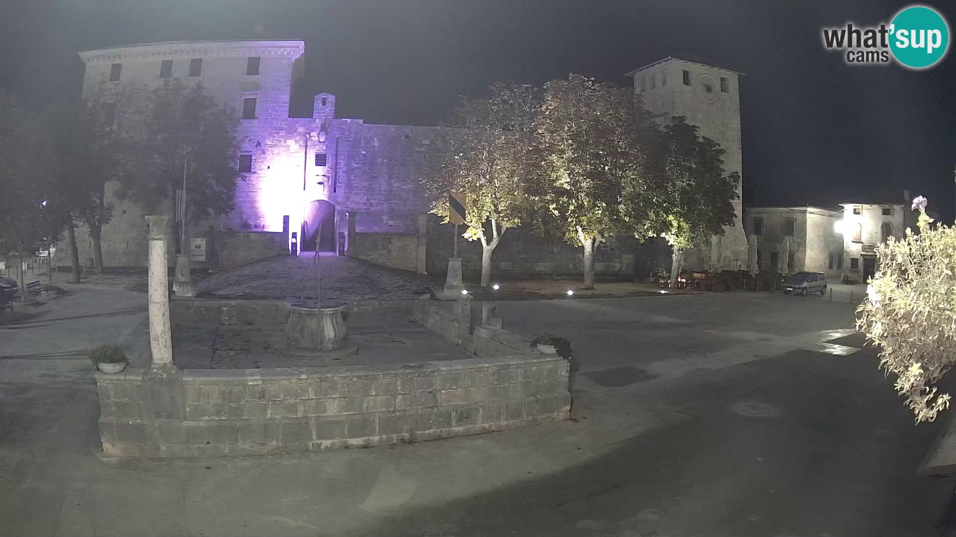 Webcam Svetvinčenat – el castillo y el pozo – Istria – Croacia