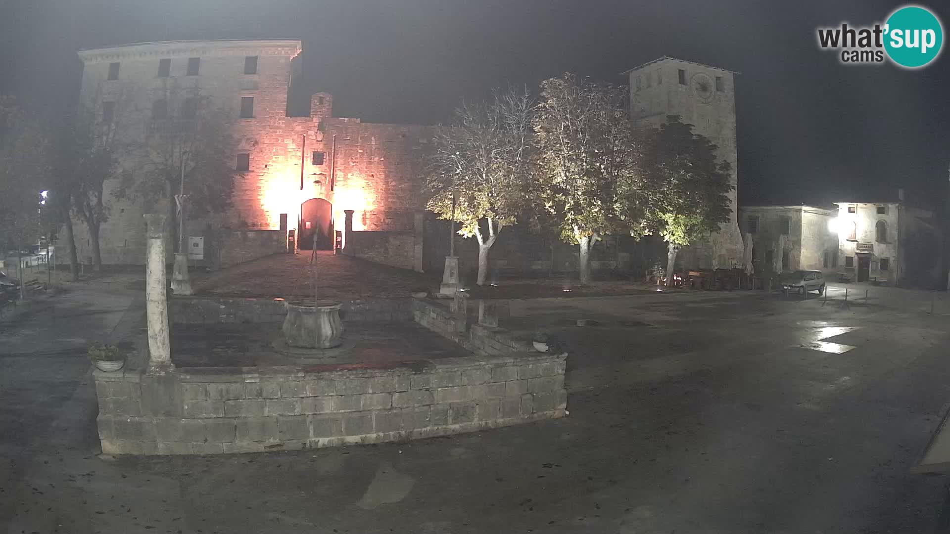 Web kamera Svetvinčenat – Dvorac i zdenac – Istra – Hrvatska