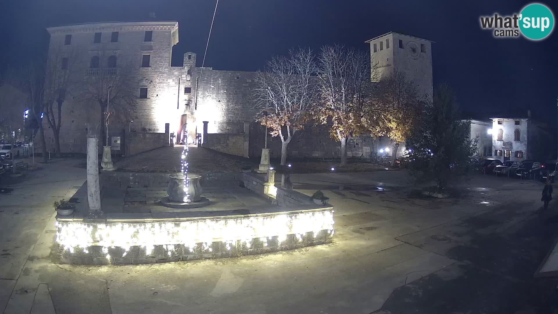 Webcam Svetvinčenat – el castillo y el pozo – Istria – Croacia