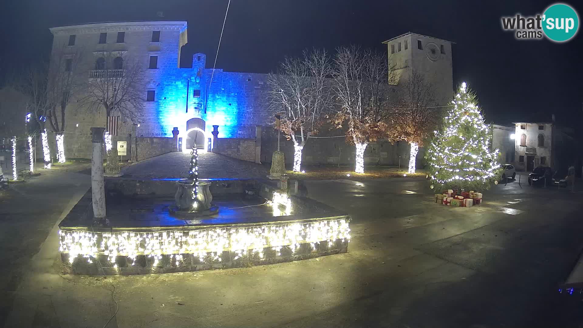 Webcam Svetvinčenat – the Castle and well – Istria – Croatia