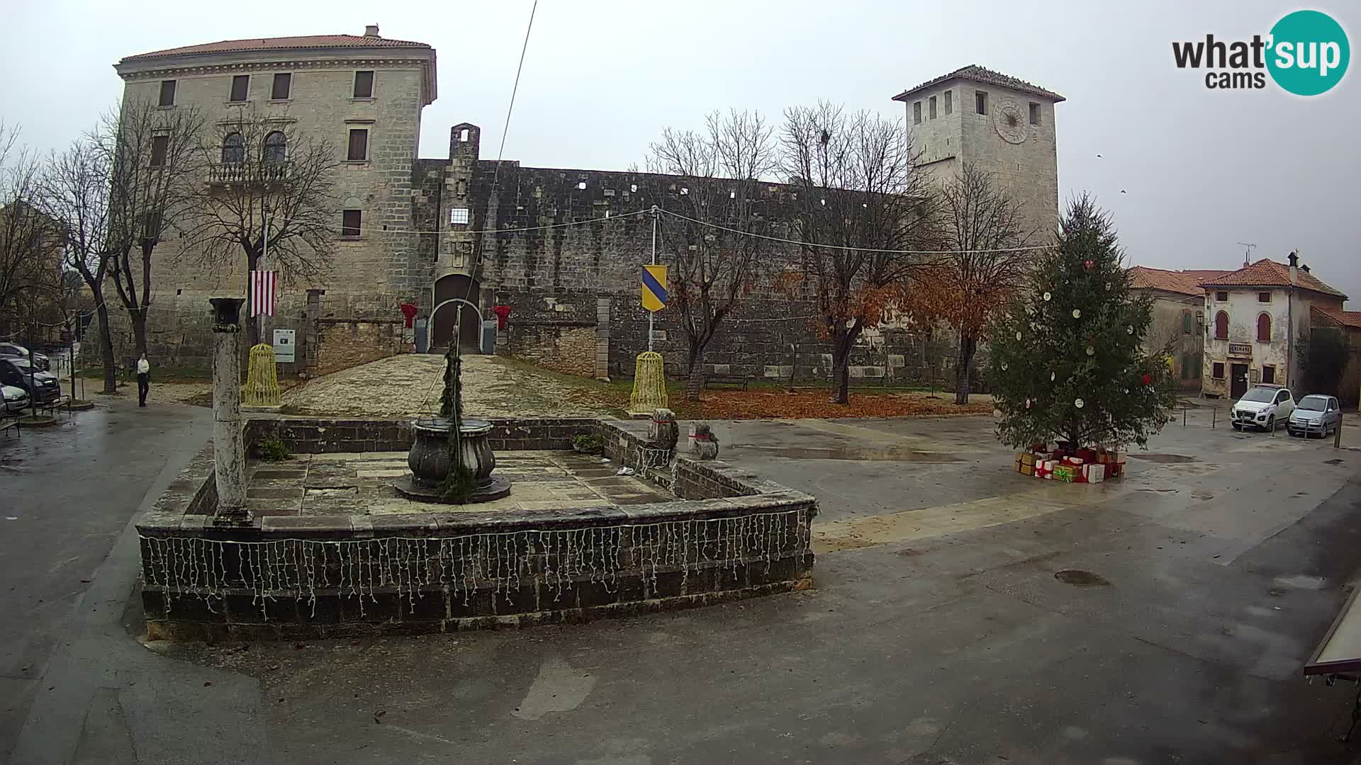 Web kamera Svetvinčenat – Dvorac i zdenac – Istra – Hrvatska