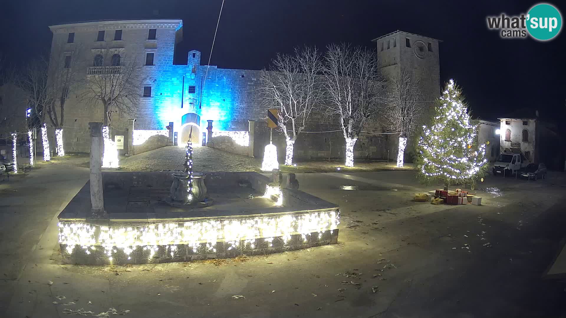 Webcam Svetvinčenat (Sanvincenti) – il castello e il pozzo – Istria – Croazia