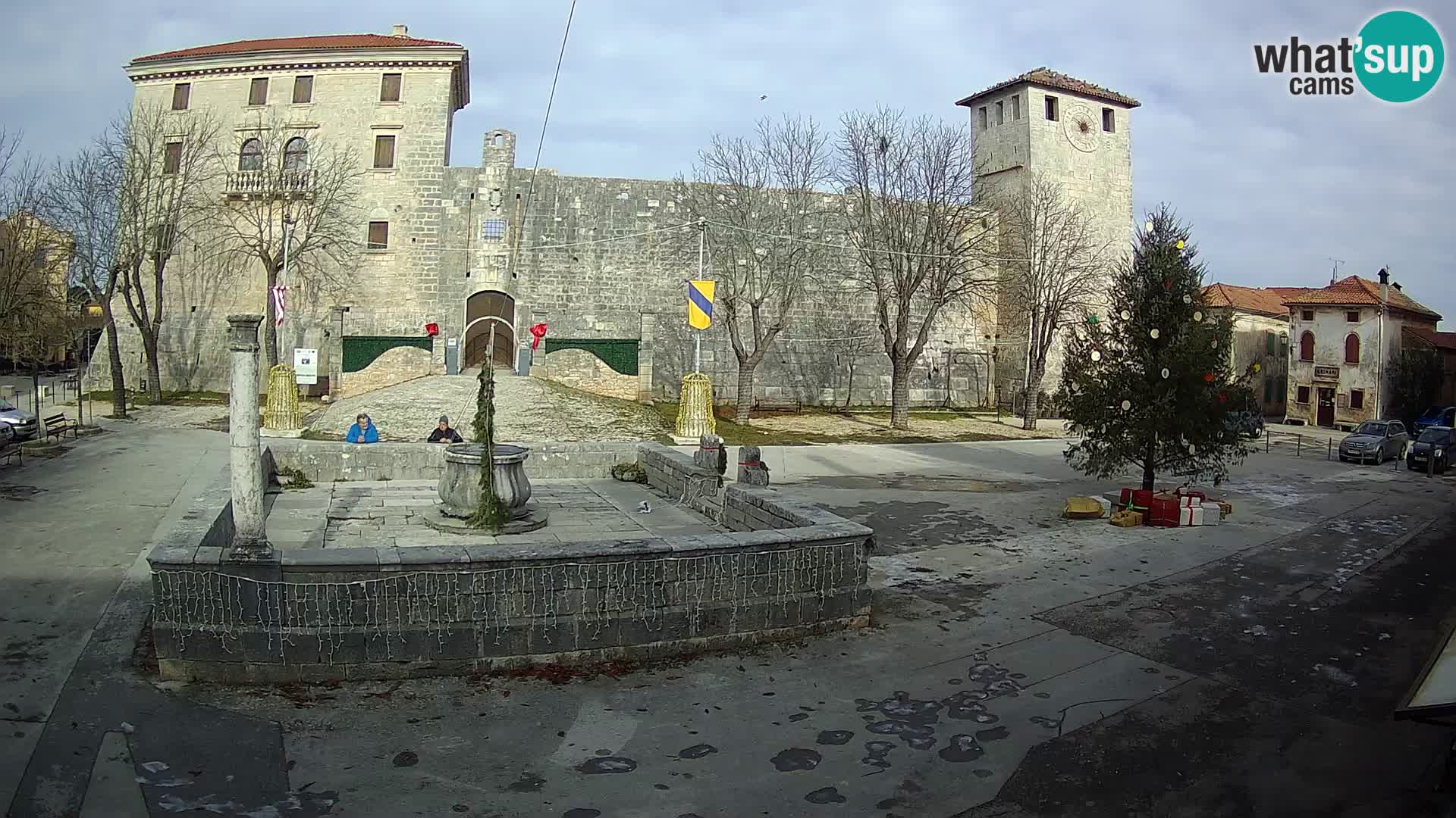 Webcam Svetvinčenat – the Castle and well – Istria – Croatia