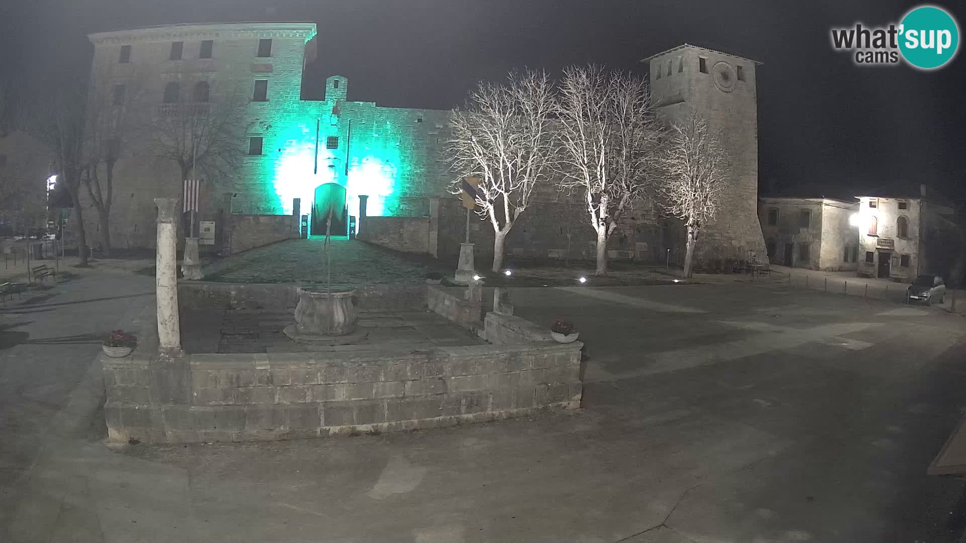 Web kamera Svetvinčenat – Dvorac i zdenac – Istra – Hrvatska