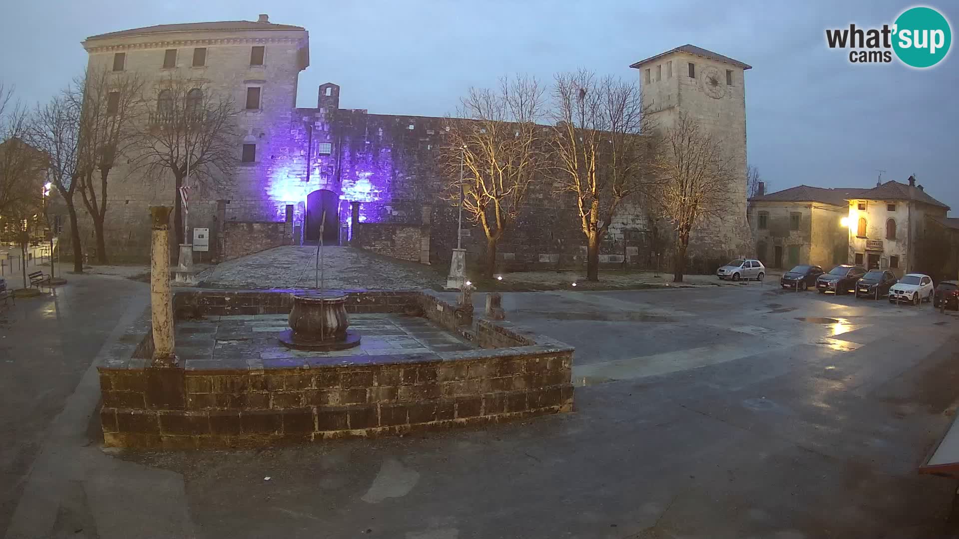 Web kamera Svetvinčenat – Dvorac i zdenac – Istra – Hrvatska