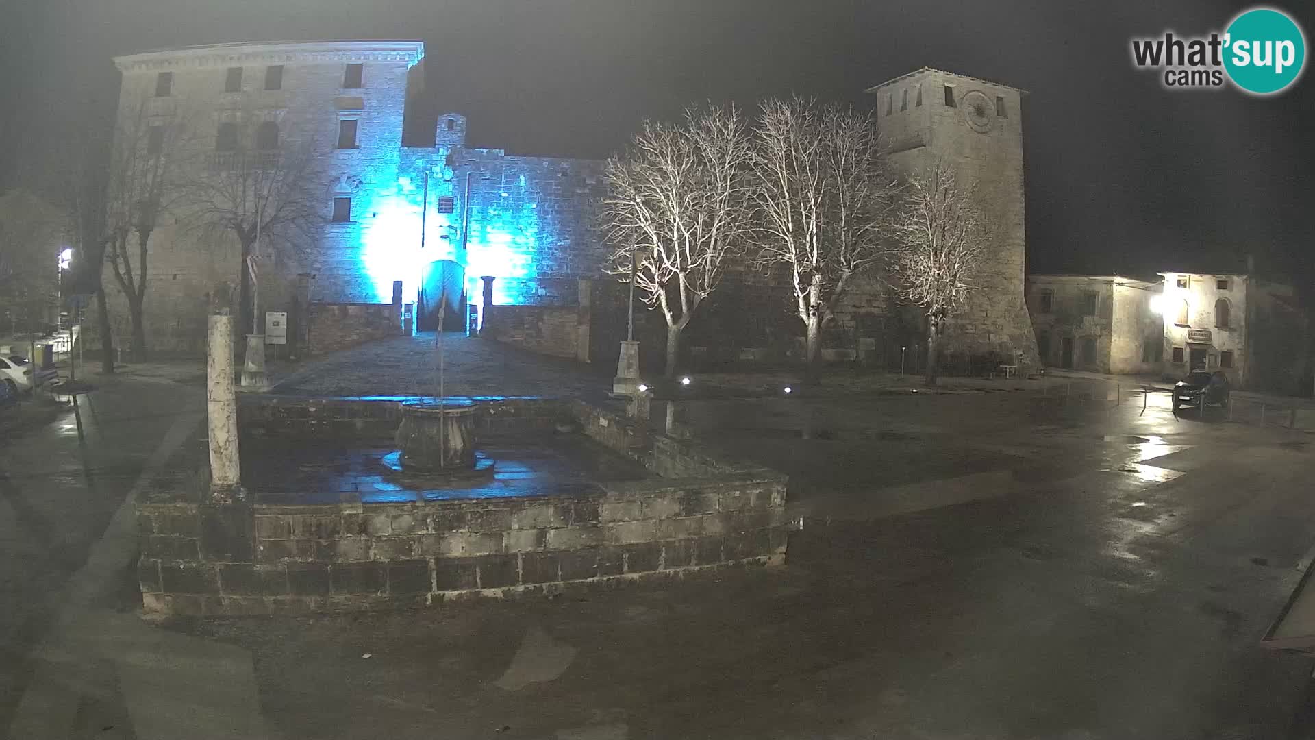 Webcam Svetvinčenat – the Castle and well – Istria – Croatia