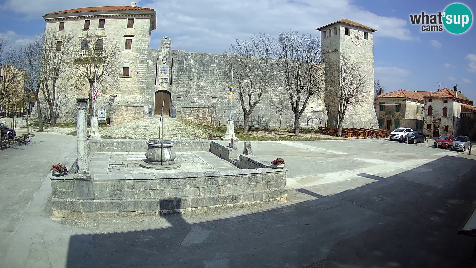 Webcam Svetvinčenat – the Castle and well – Istria – Croatia