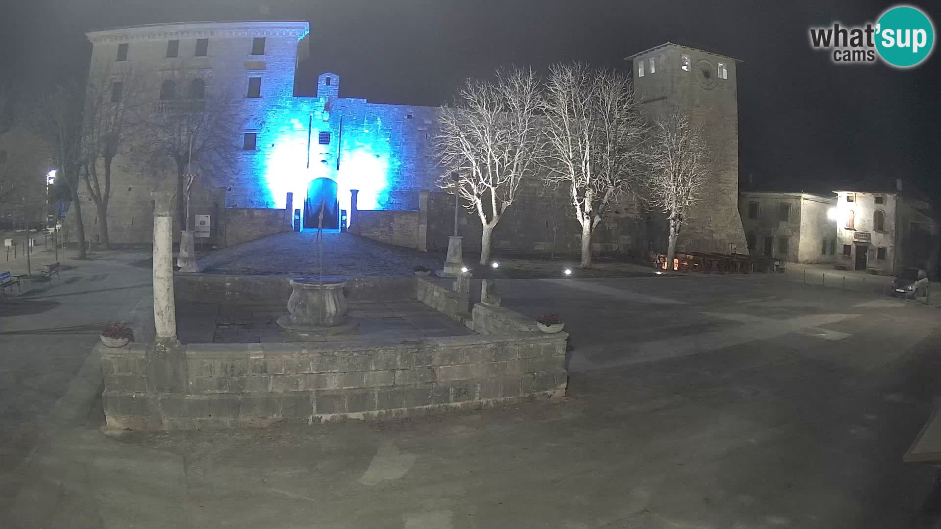 Webcam Svetvinčenat – el castillo y el pozo – Istria – Croacia