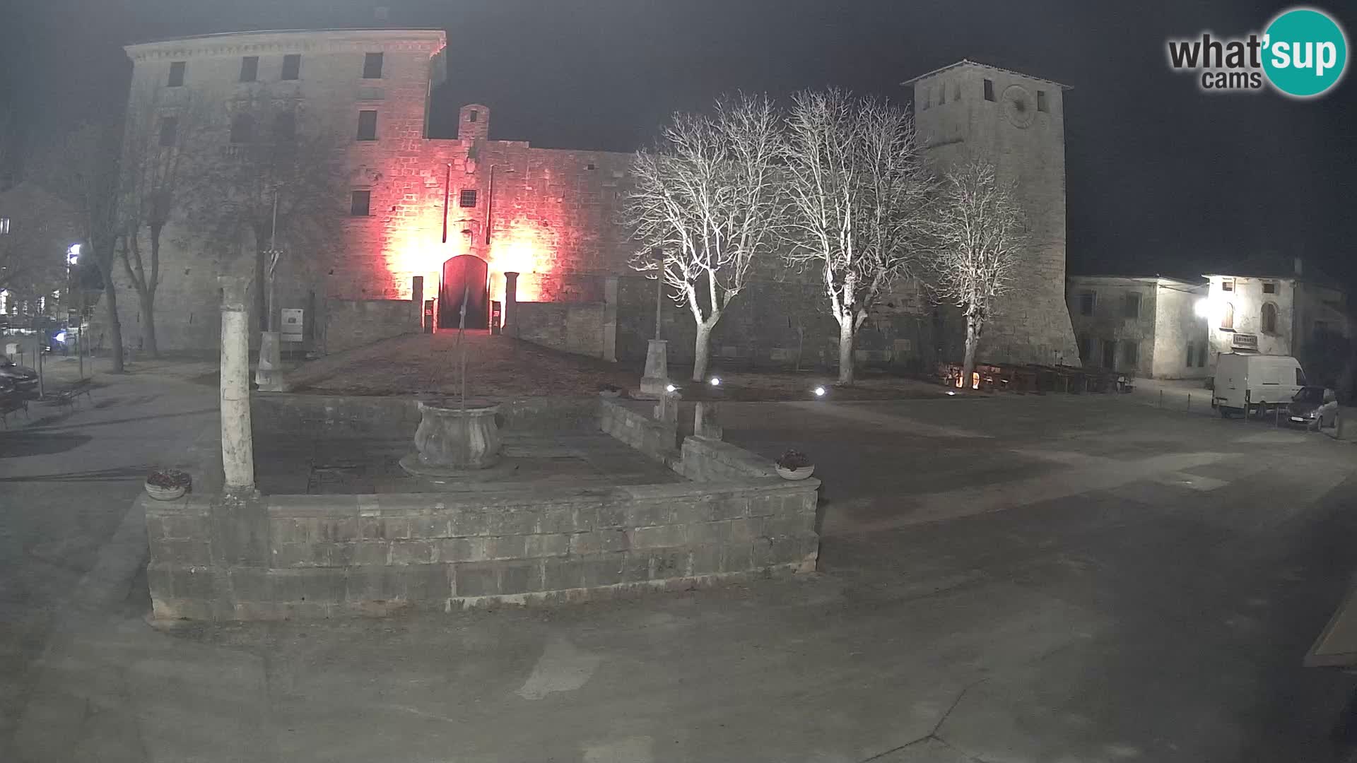 Web kamera Svetvinčenat – Dvorac i zdenac – Istra – Hrvatska