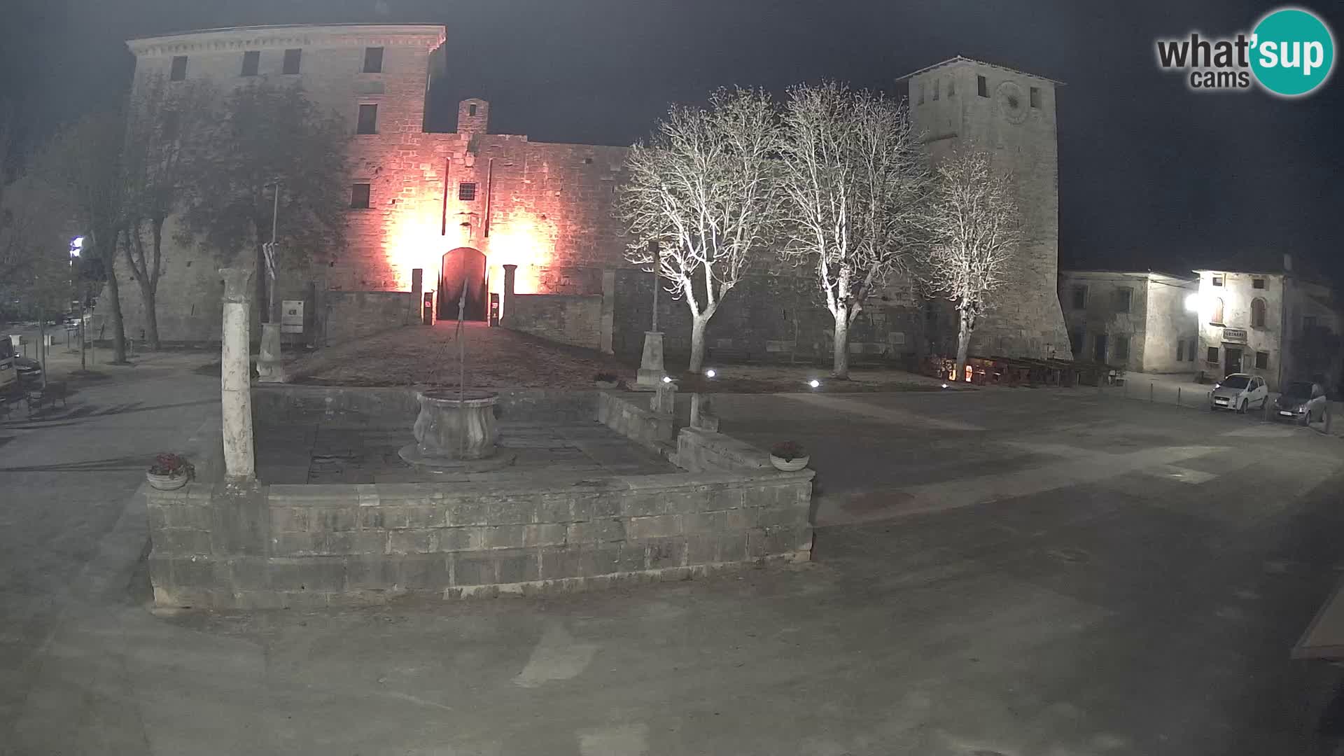 Webcam Svetvinčenat – the Castle and well – Istria – Croatia