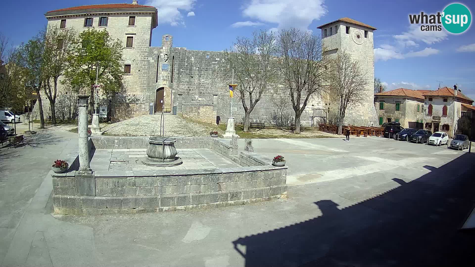 Webcam Svetvinčenat – el castillo y el pozo – Istria – Croacia