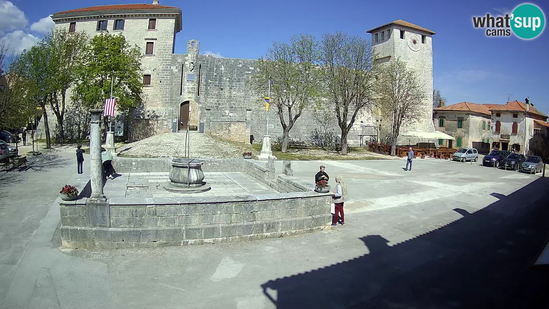 Web kamera Svetvinčenat – Dvorac i zdenac – Istra – Hrvatska