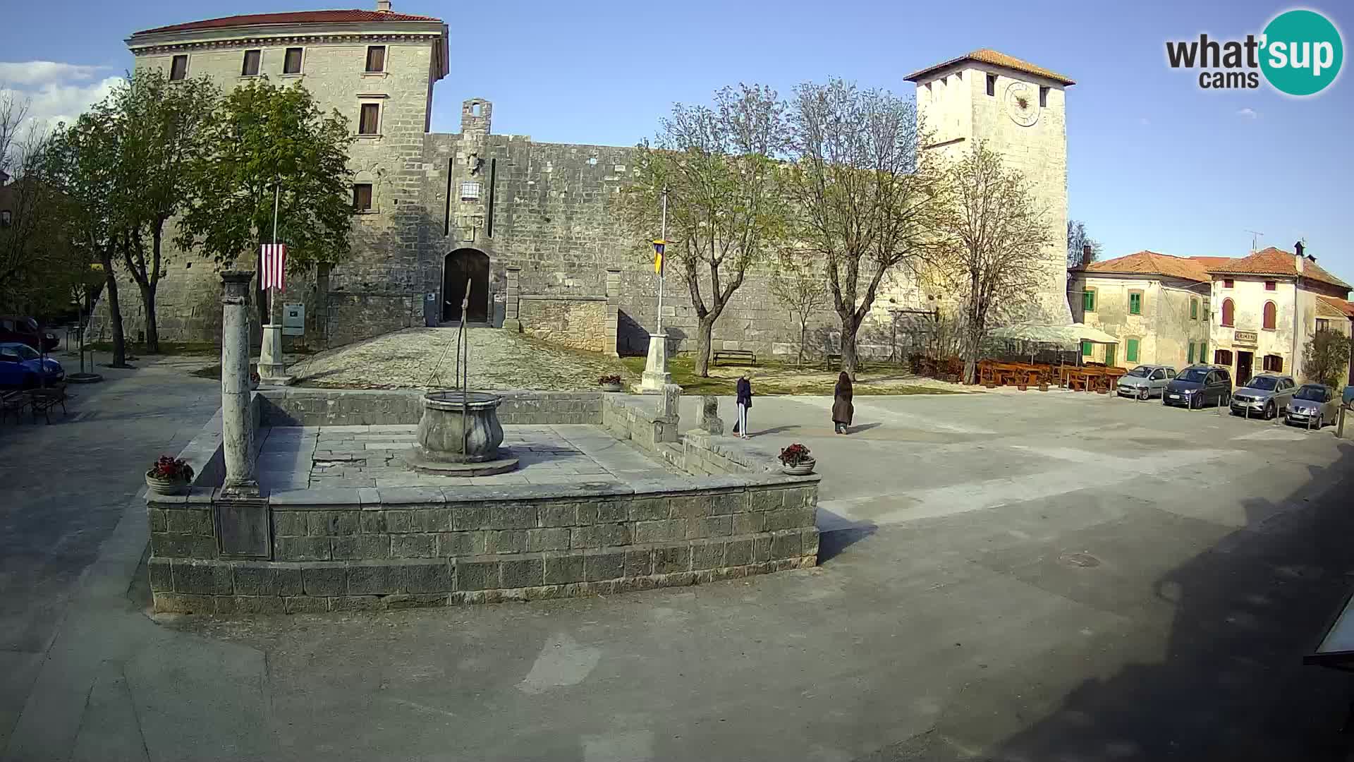Web kamera Svetvinčenat – Dvorac i zdenac – Istra – Hrvatska