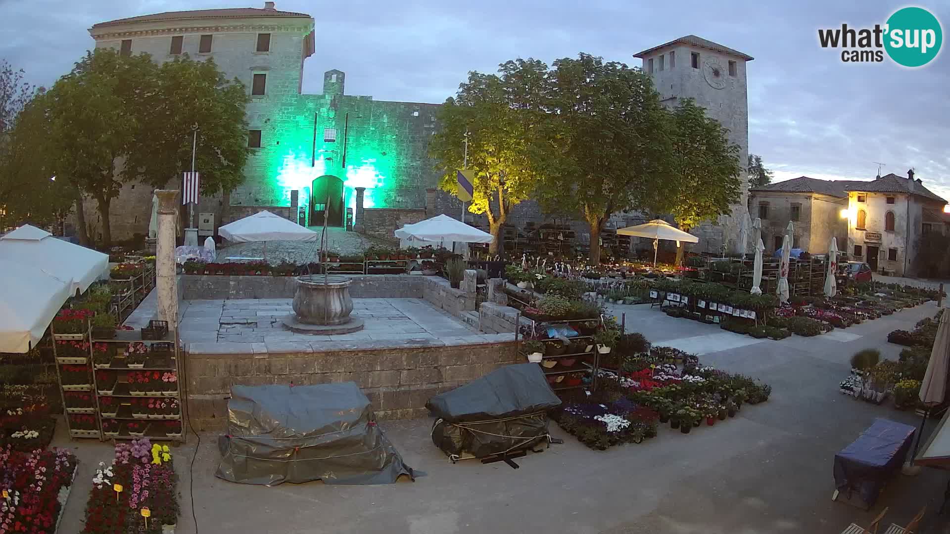 Web kamera Svetvinčenat – Dvorac i zdenac – Istra – Hrvatska