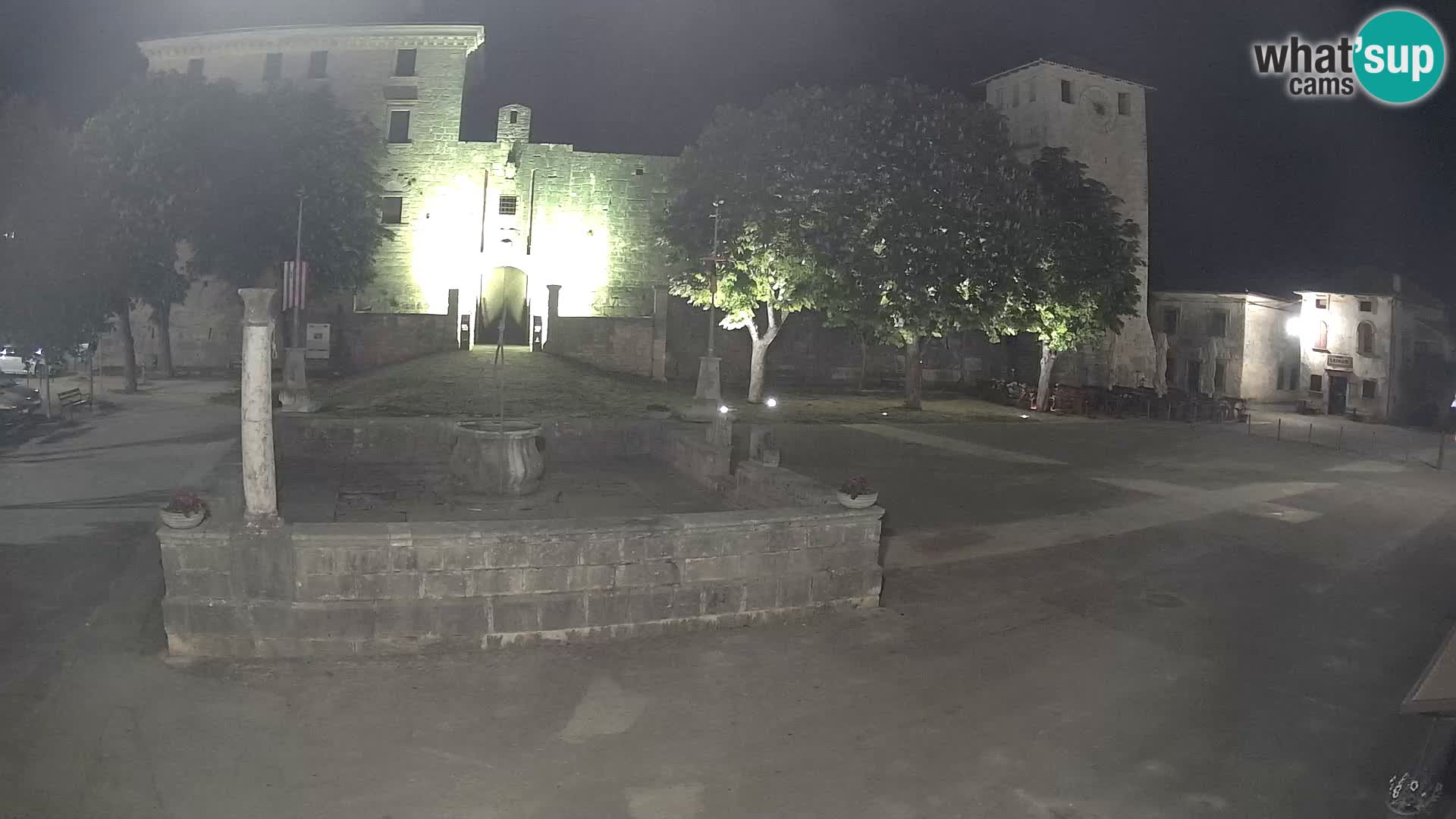 Webcam Svetvinčenat (Sanvincenti) – il castello e il pozzo – Istria – Croazia