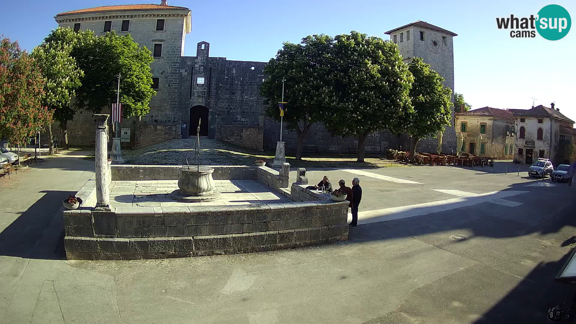 Webcam Svetvinčenat – the Castle and well – Istria – Croatia