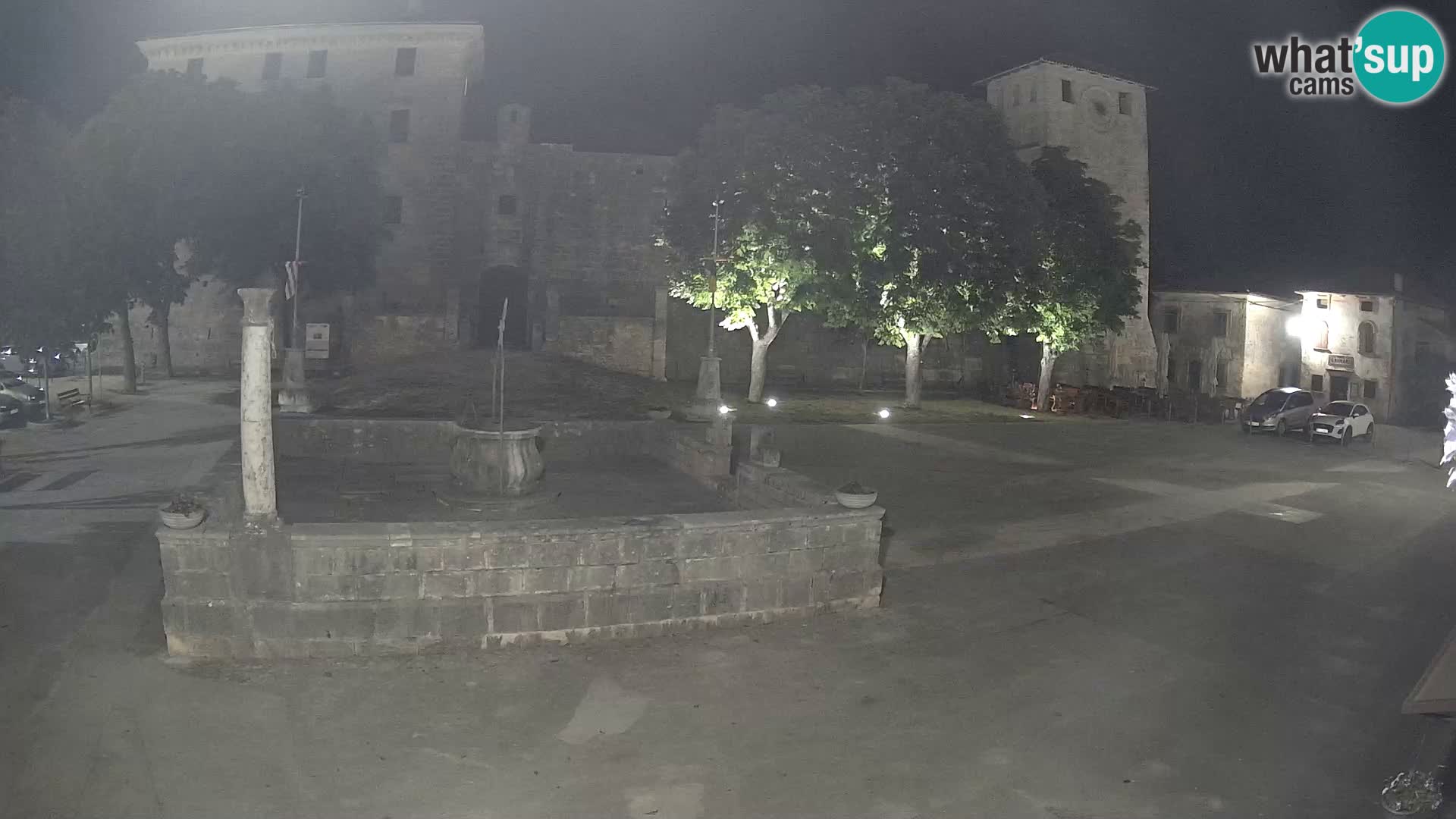 Webcam Svetvinčenat – the Castle and well – Istria – Croatia