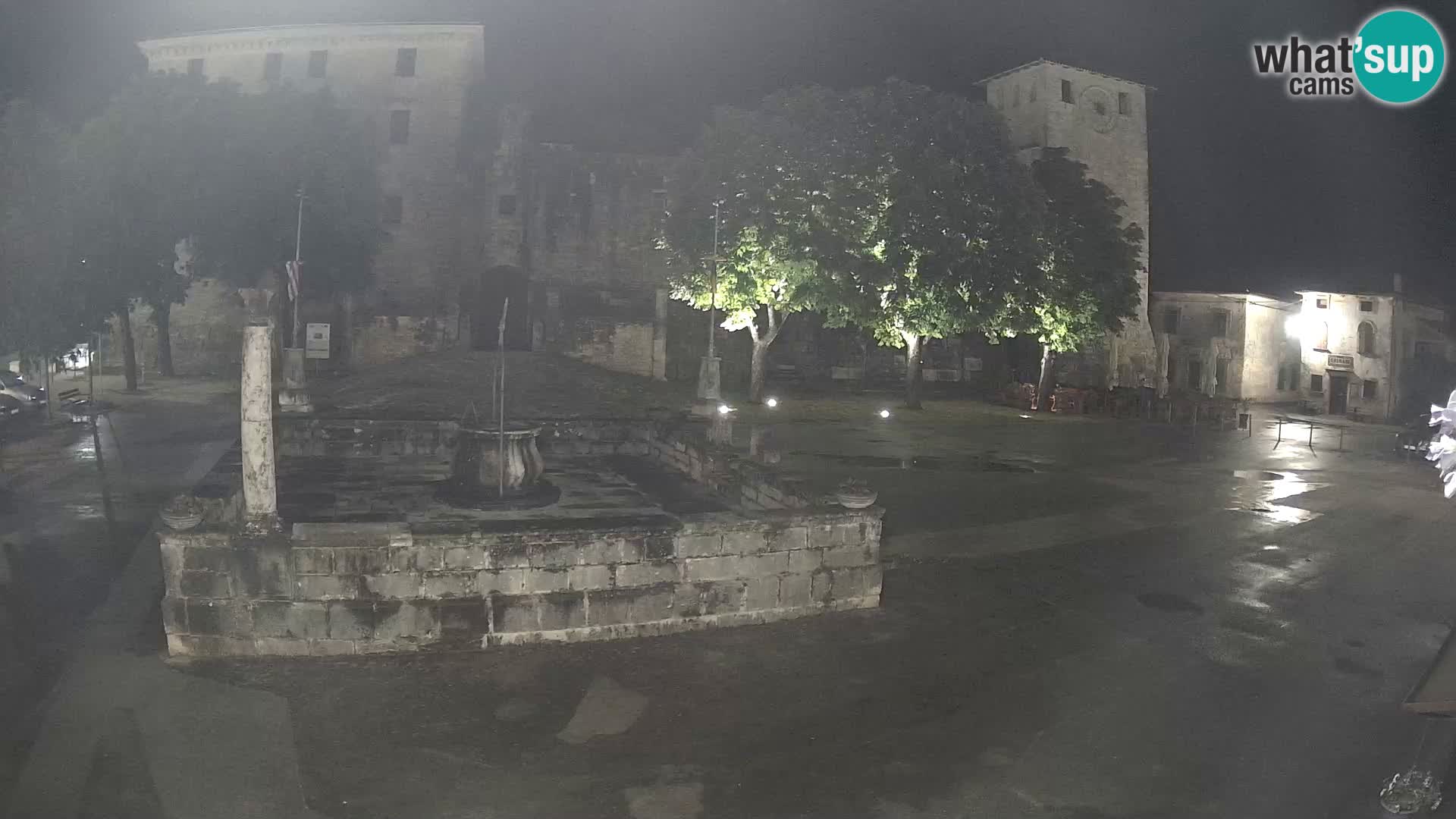Webcam Svetvinčenat – the Castle and well – Istria – Croatia