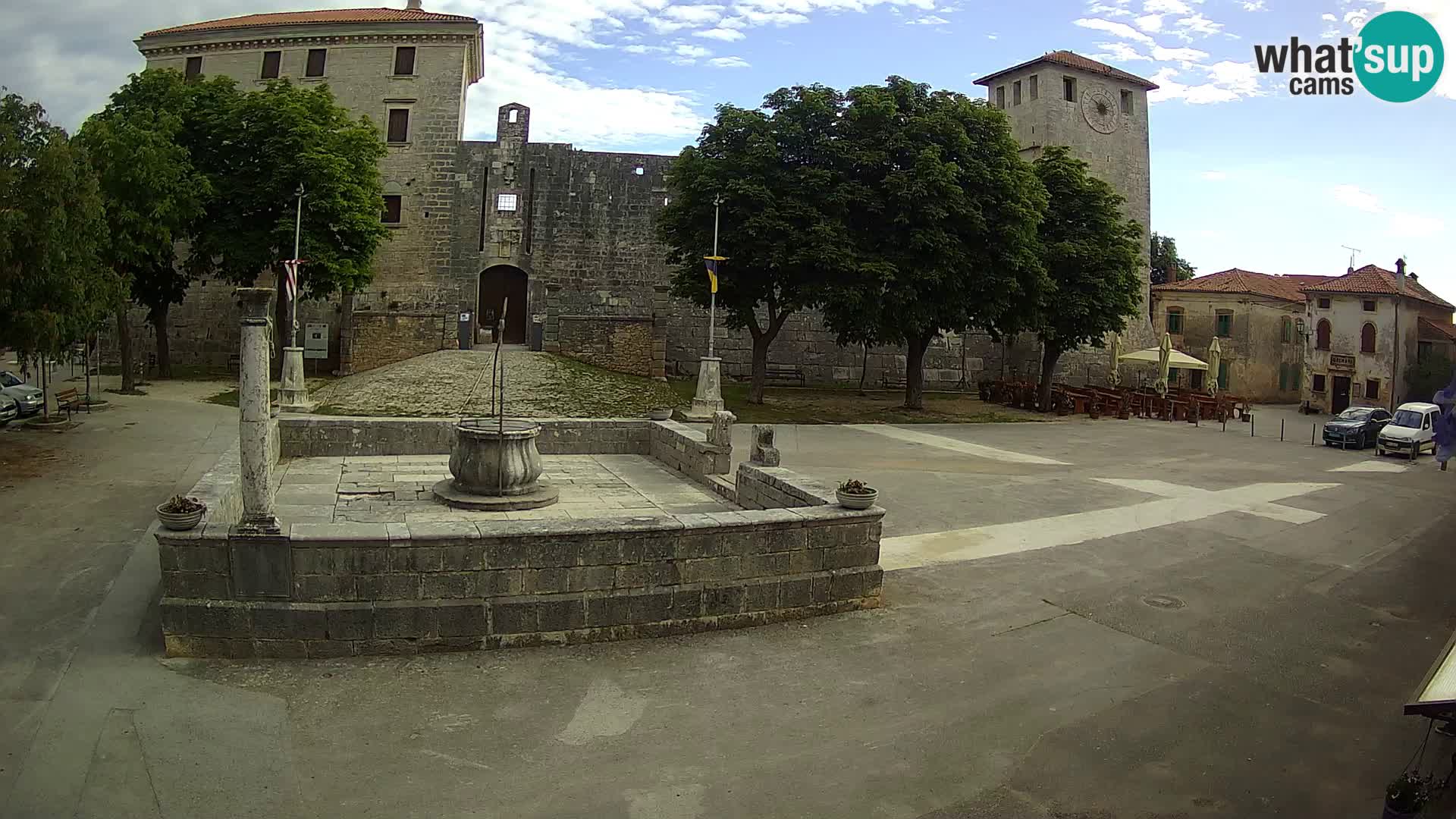 Webcam Svetvinčenat – the Castle and well – Istria – Croatia