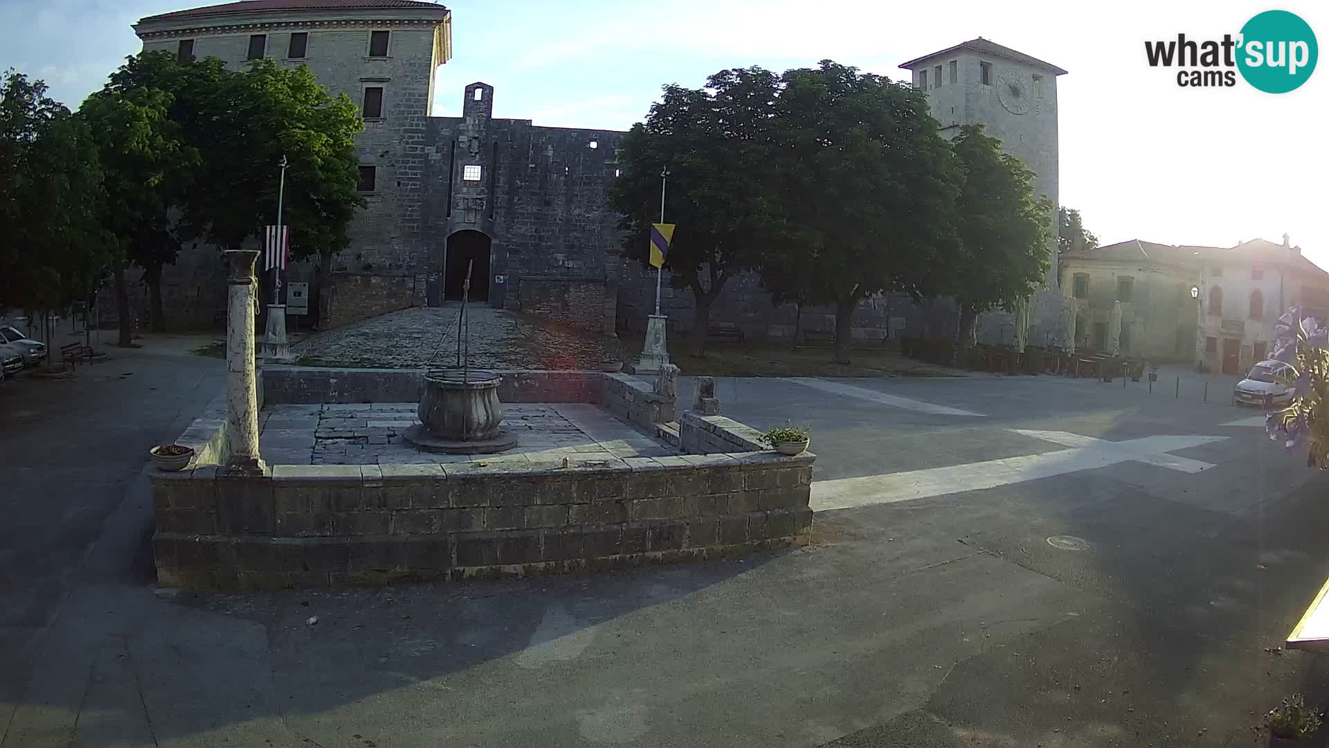 Webcam Svetvinčenat – the Castle and well – Istria – Croatia