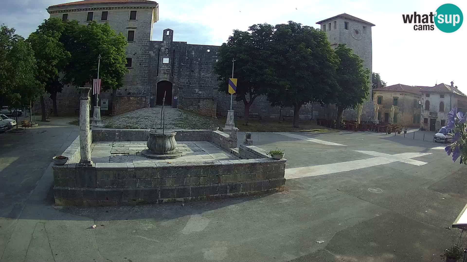 Webcam Svetvinčenat – el castillo y el pozo – Istria – Croacia