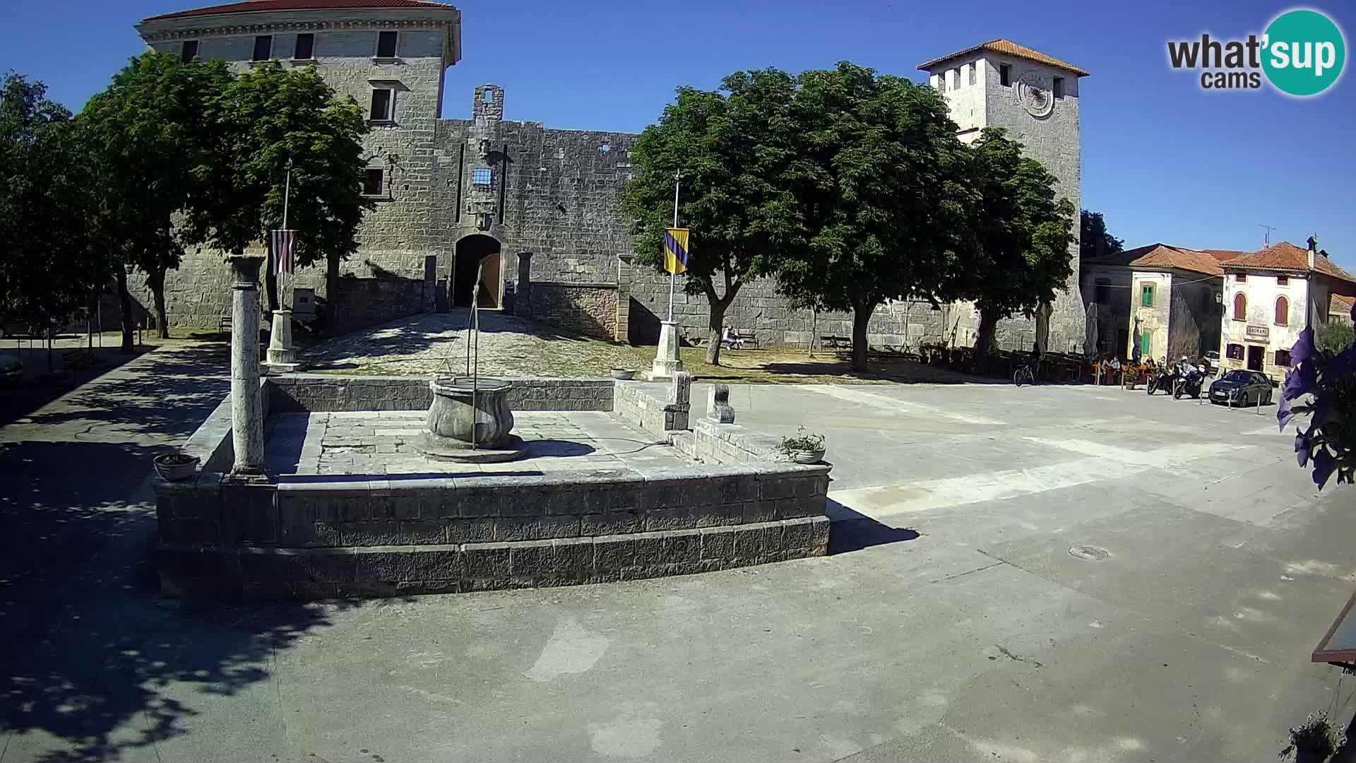 Webcam Svetvinčenat – the Castle and well – Istria – Croatia