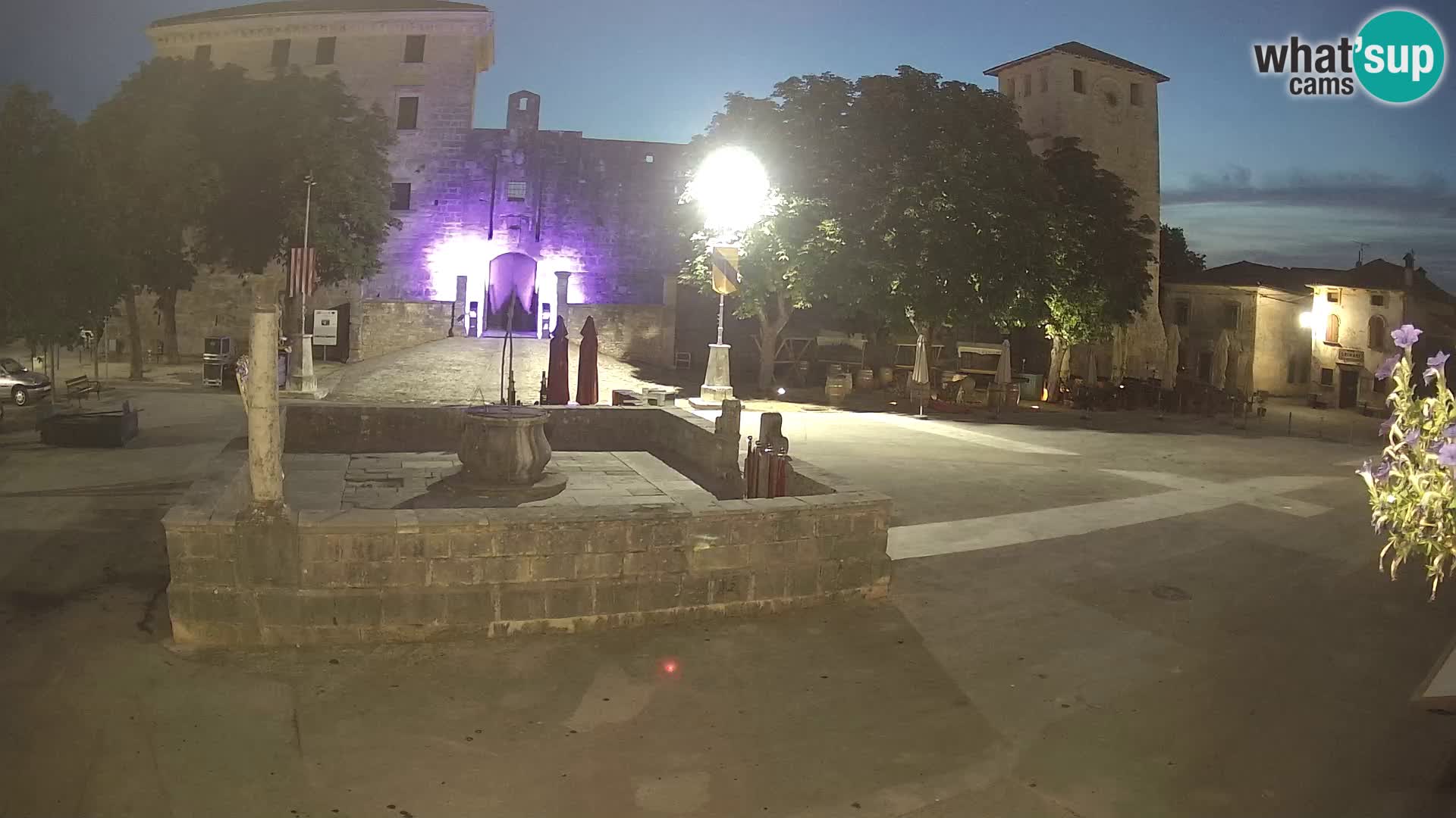 Webcam Svetvinčenat – the Castle and well – Istria – Croatia