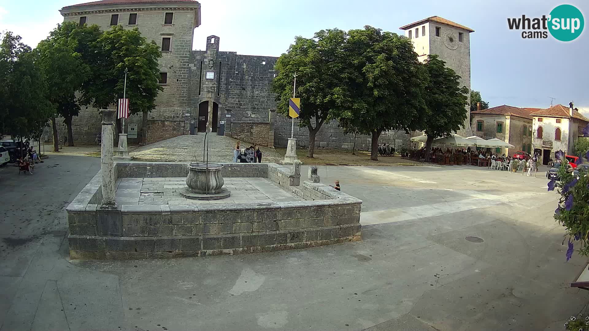 Web kamera Svetvinčenat – Dvorac i zdenac – Istra – Hrvatska