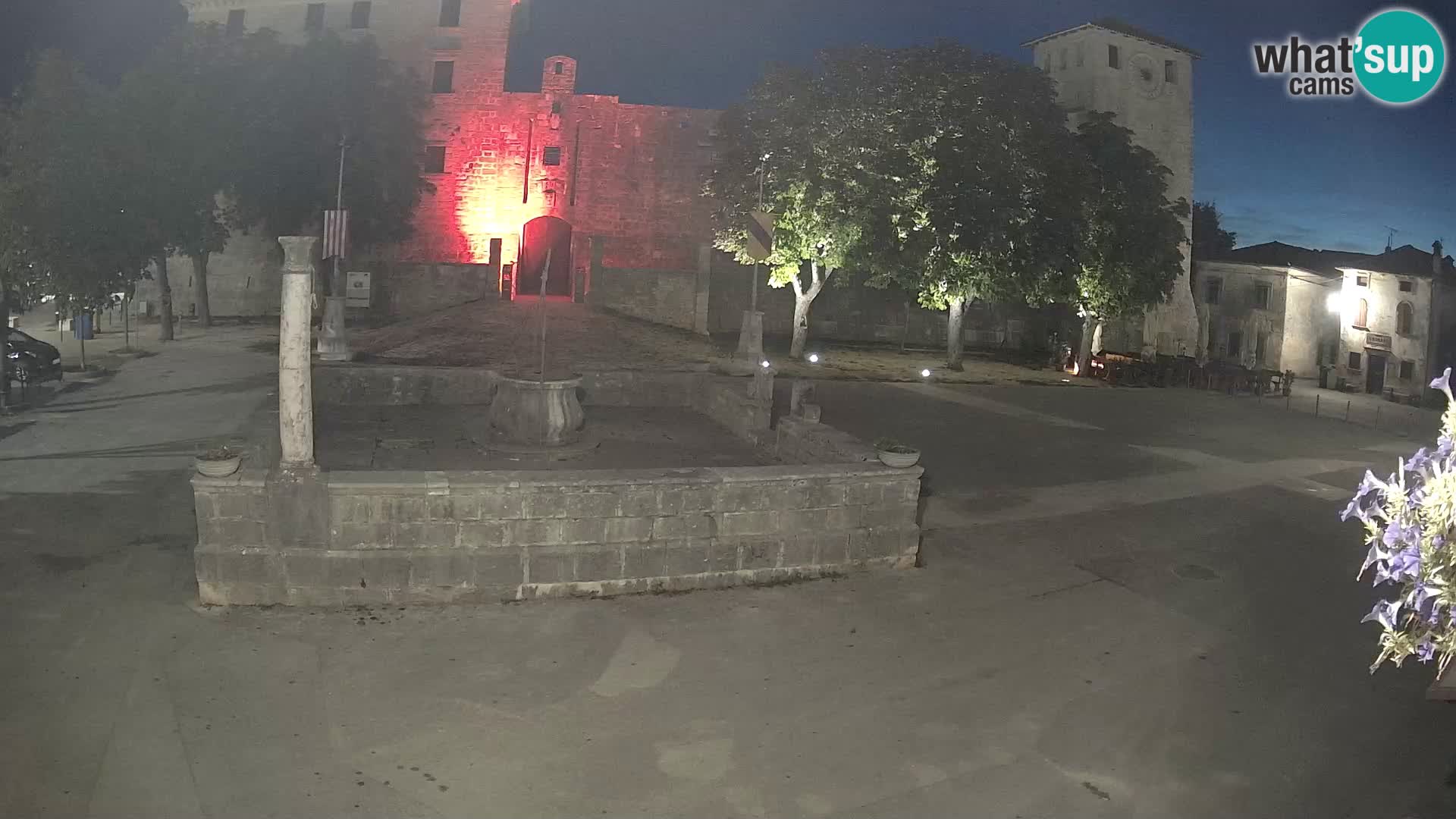 Webcam Svetvinčenat – the Castle and well – Istria – Croatia