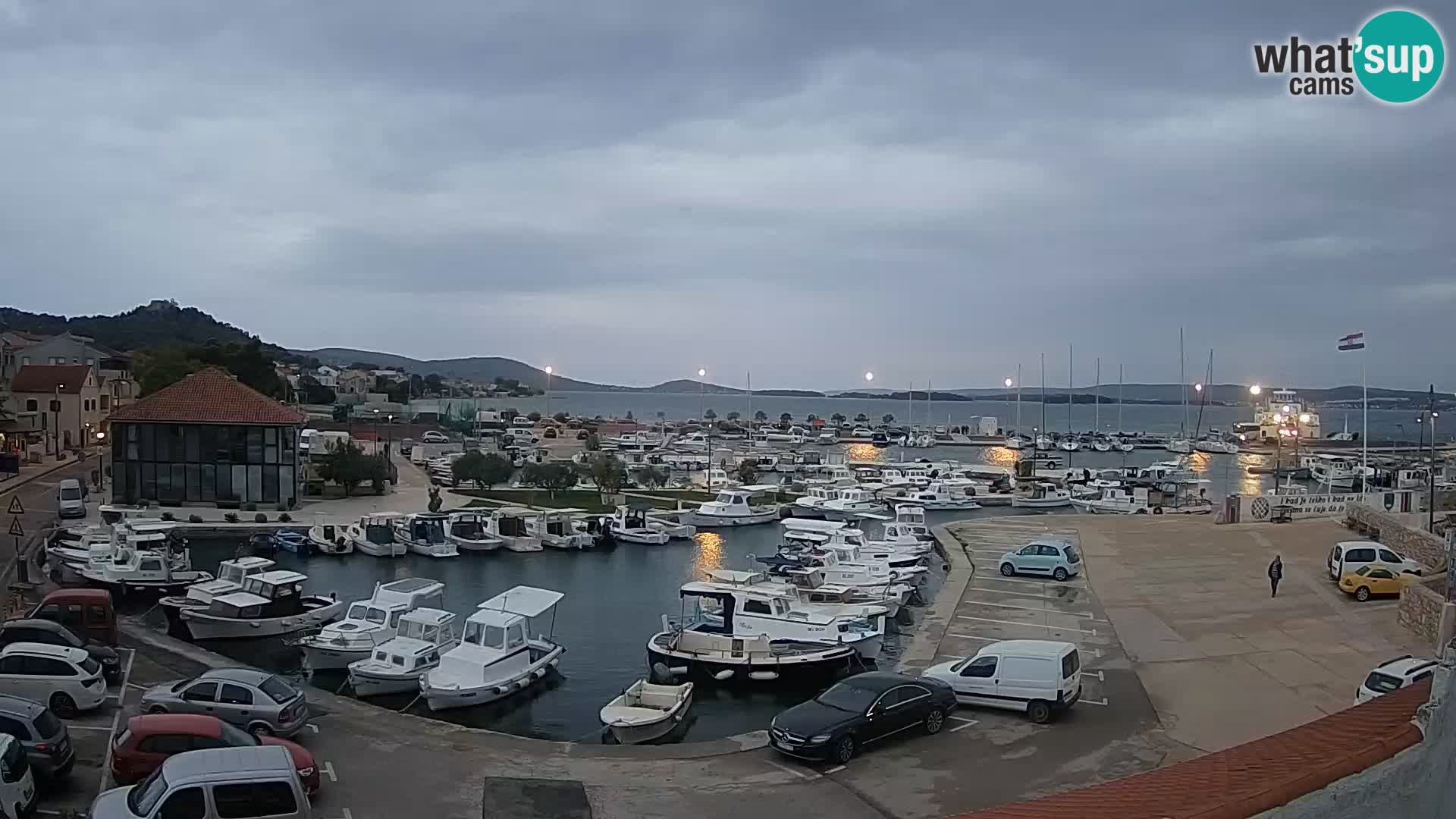 Kamera v živo Tkon – Marina in pristanišče