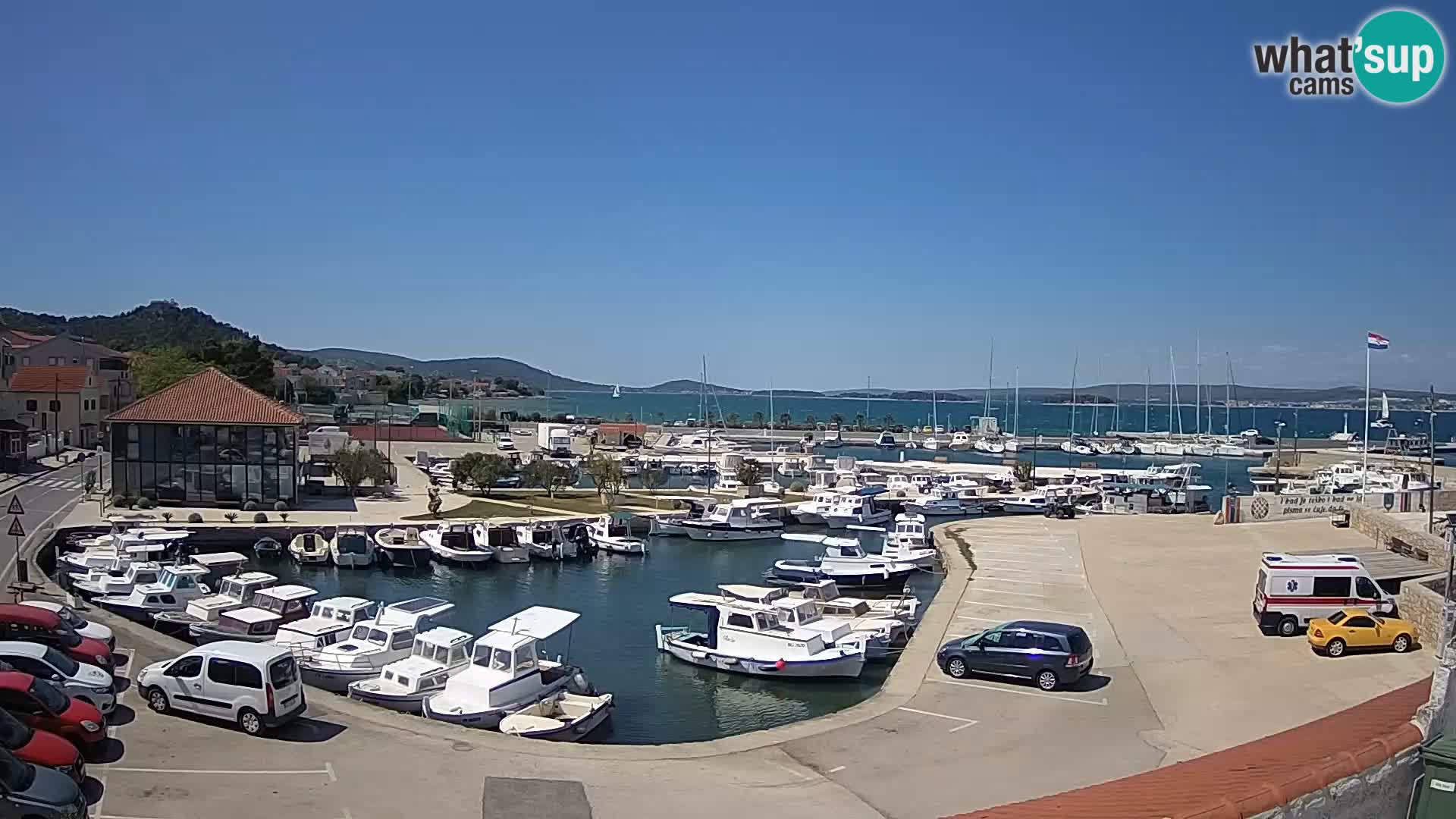 Kamera v živo Tkon – Marina in pristanišče
