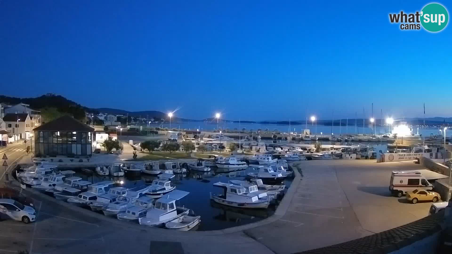Kamera v živo Tkon – Marina in pristanišče