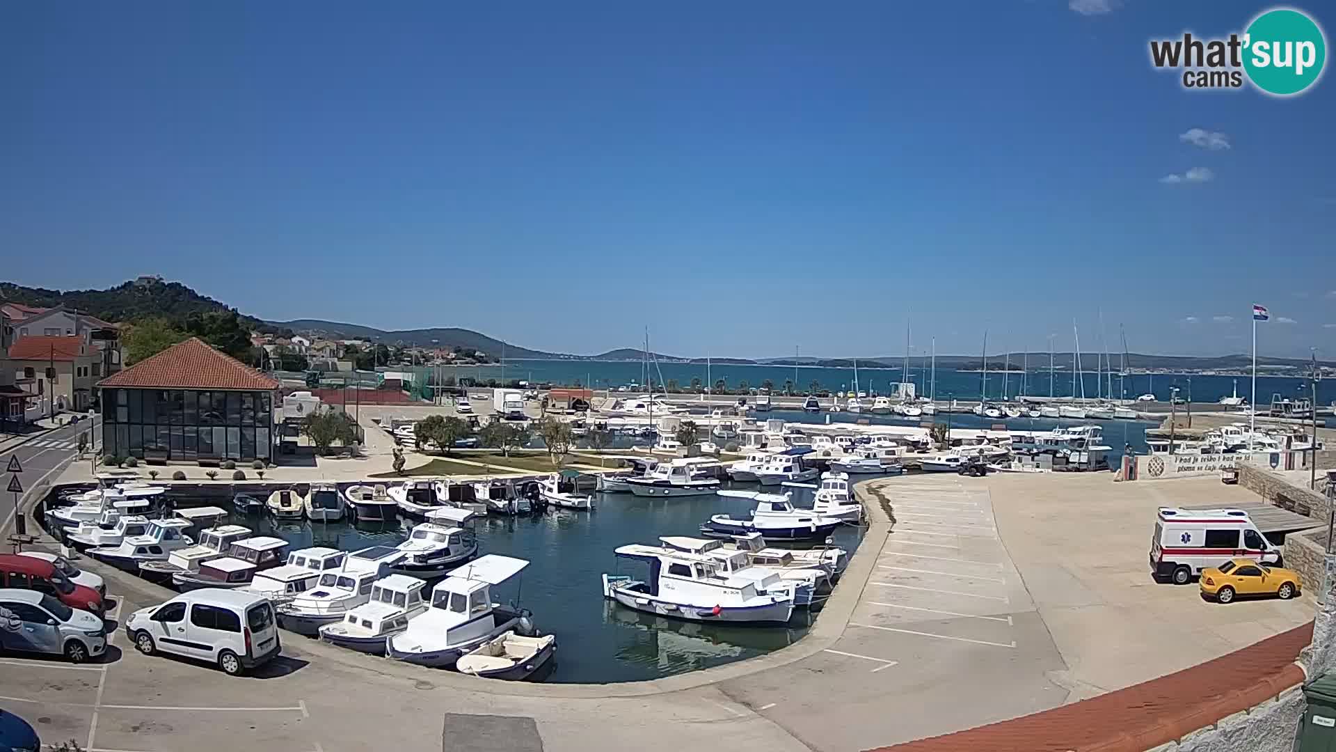 Kamera v živo Tkon – Marina in pristanišče
