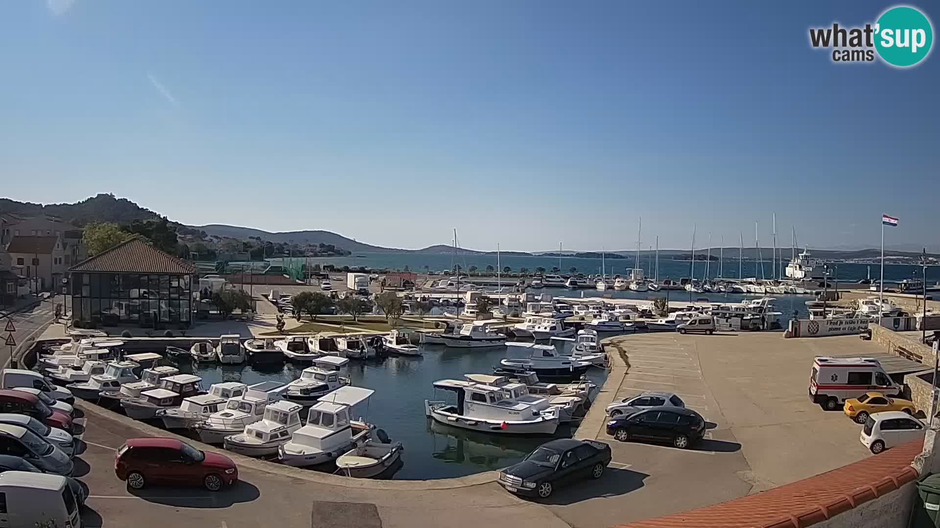 Kamera v živo Tkon – Marina in pristanišče