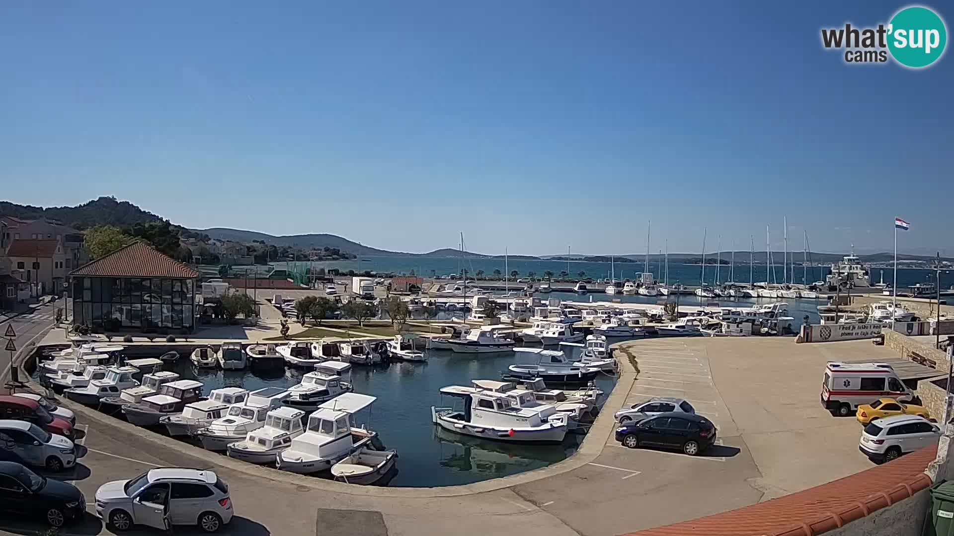 Kamera v živo Tkon – Marina in pristanišče