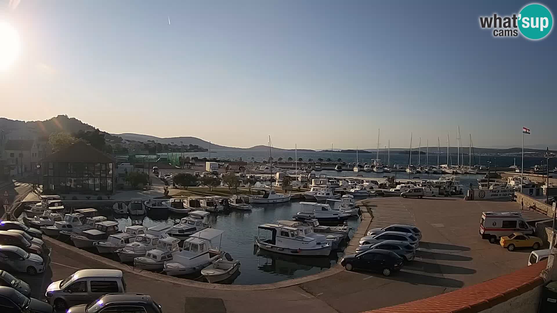 Kamera v živo Tkon – Marina in pristanišče