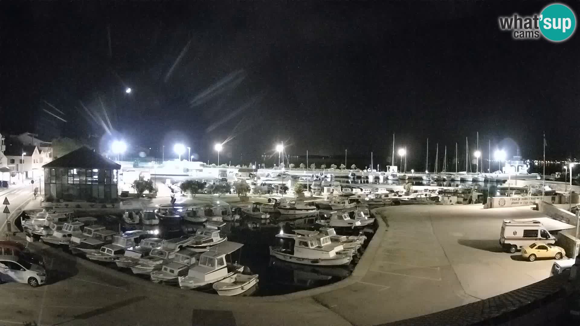 Kamera v živo Tkon – Marina in pristanišče