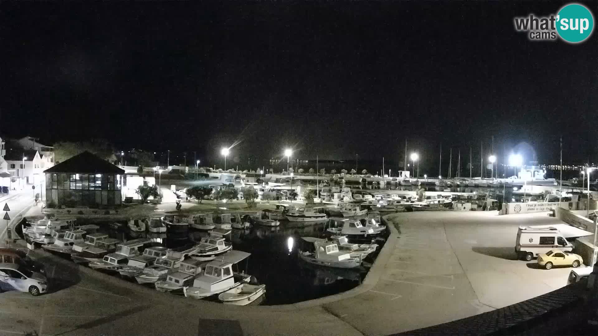 Kamera v živo Tkon – Marina in pristanišče